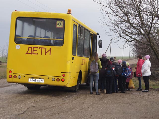 Перевозка школьников в сельской местности